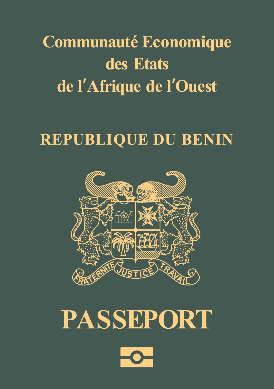 Benin passport