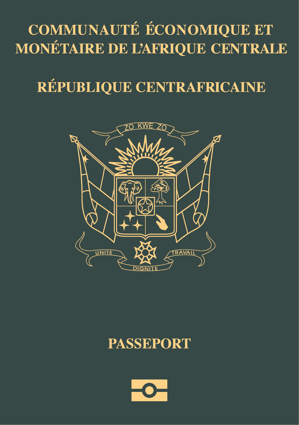 Central African Republic passport