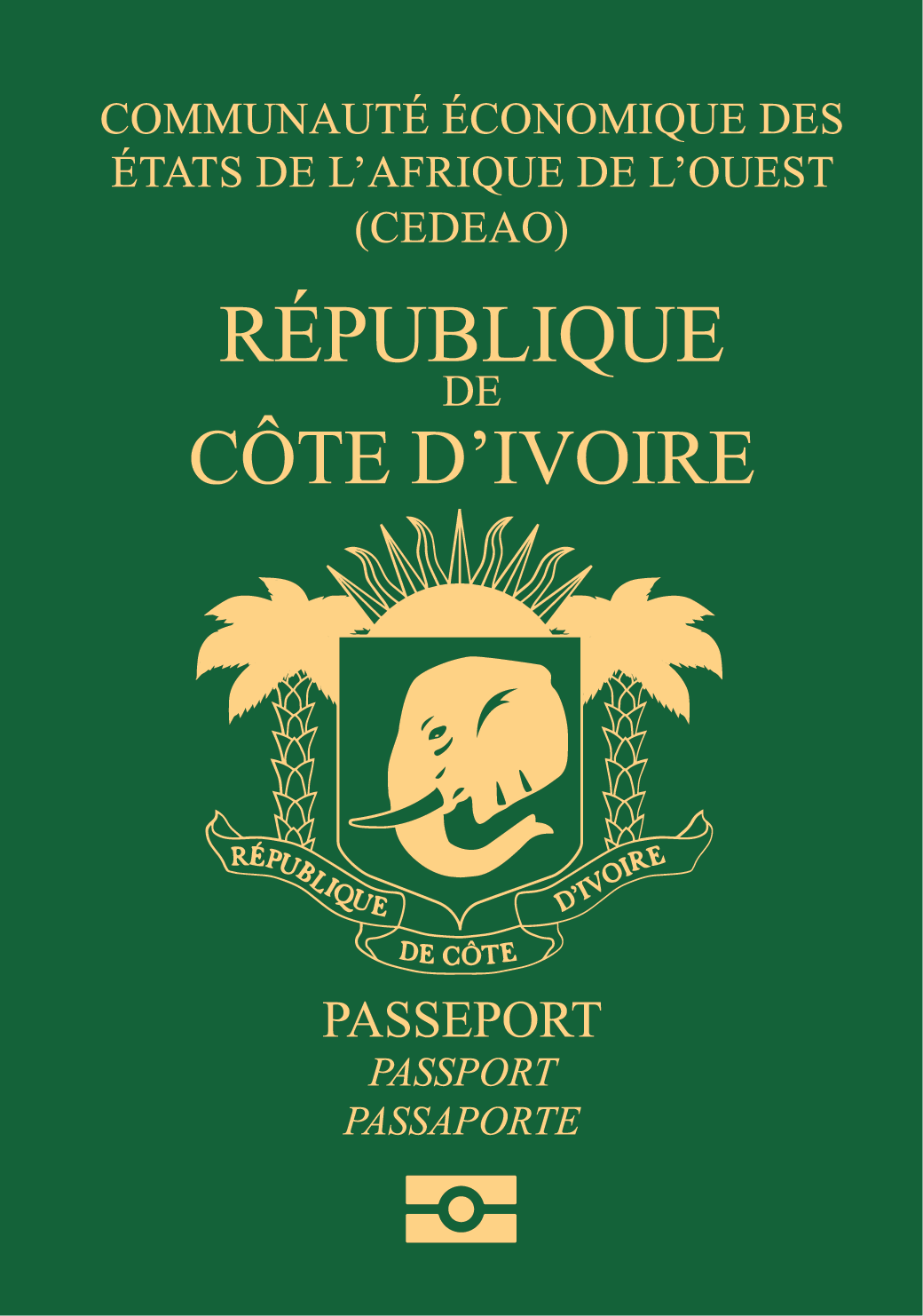 Ivory Coast passport