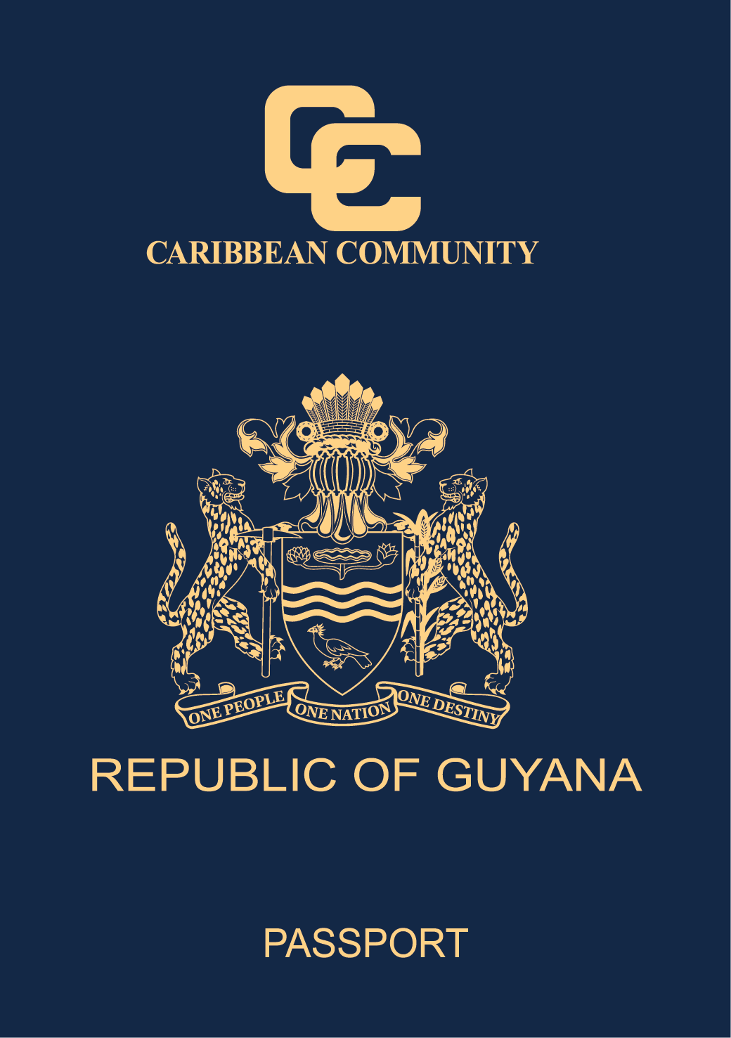 Guyana passport