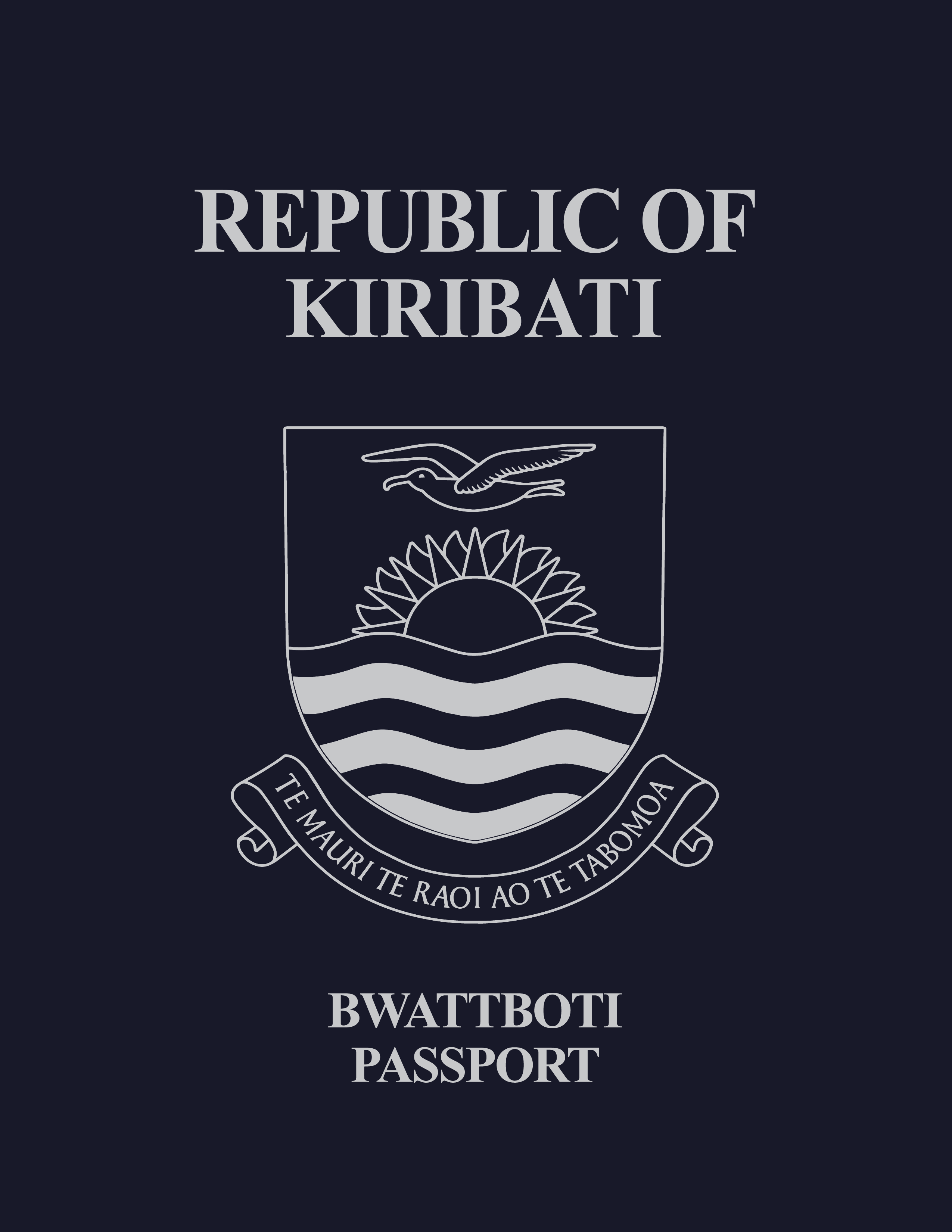 Kiribati passport