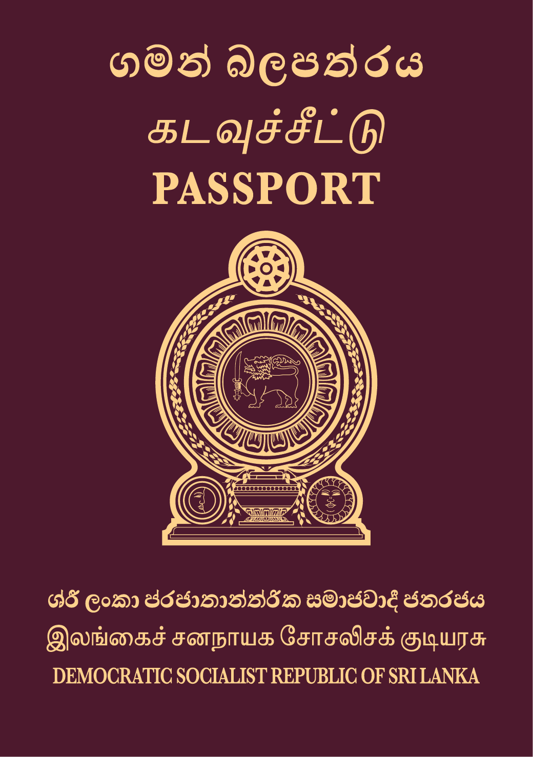 Sri Lanka passport