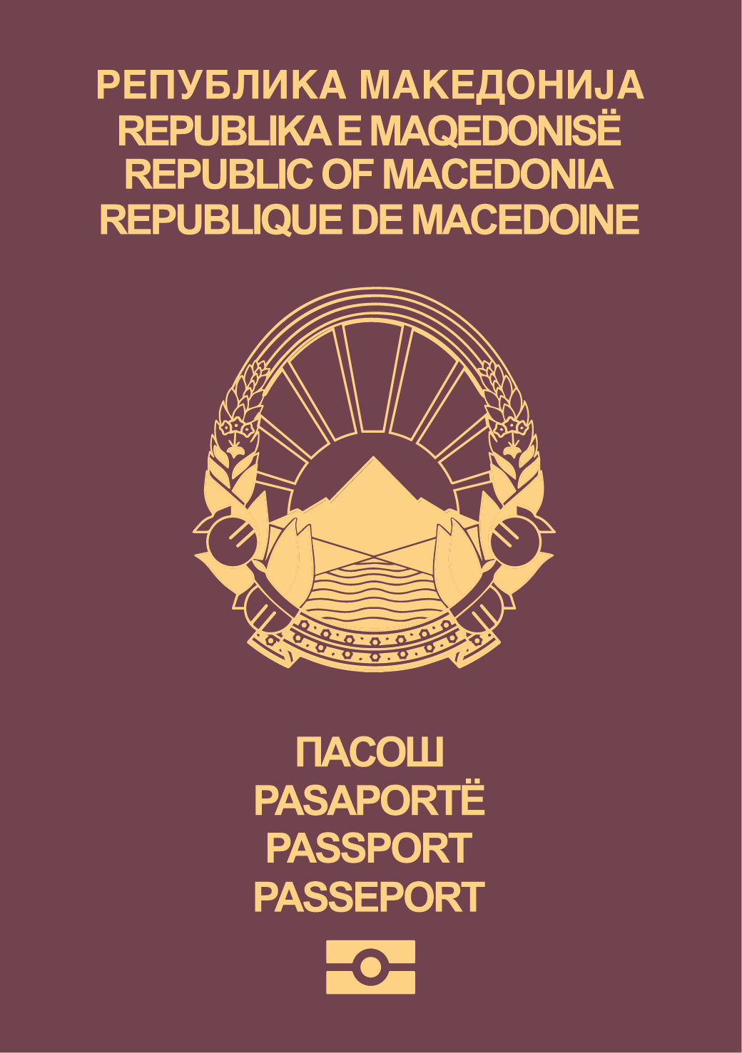 Macedonia passport