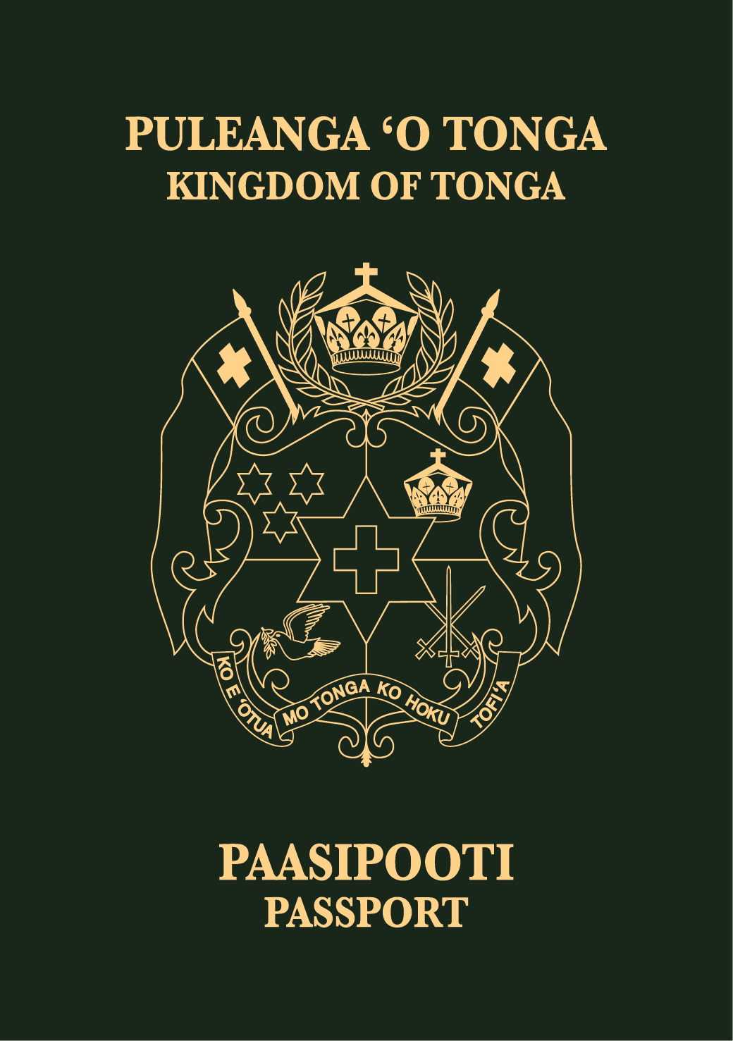 Tonga passport